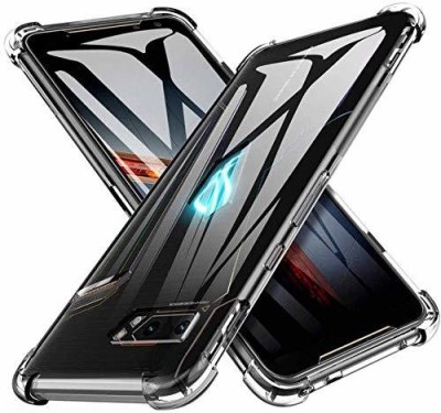 LIKEDESIGN Bumper Case for ASUS ROG Phone 2, ASUS ROG Phone II(Transparent, Shock Proof, Silicon, Pack of: 1)
