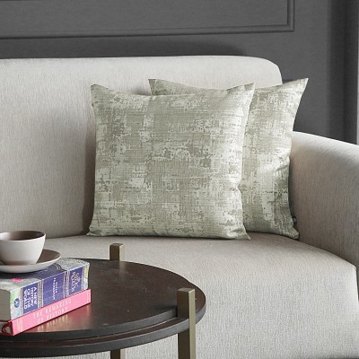 GMF Polyester Cushions & Pillows Cover(Pack of 2, 45.72 cm*45.72 cm, Grey)