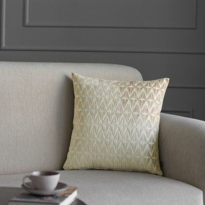 GMF Geometric Cushions & Pillows Cover(45.72 cm*45.72 cm, Brown)