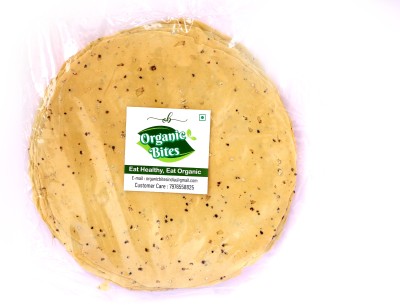 Organic Bites Home Made Moong Dal Garlic Papad (Jodhpur Special) Masala Papad 500 g