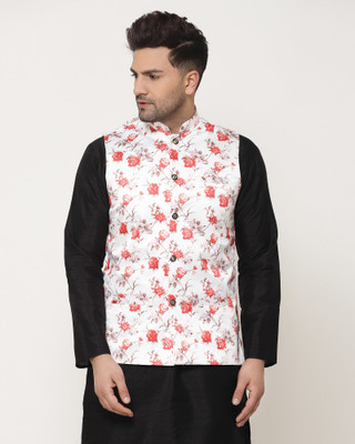 B BEN Sleeveless Printed Men Jacket