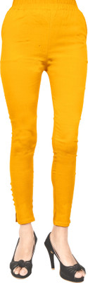 ananya 18 Yellow Jegging(Solid)