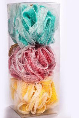 Triangle Ant Loofah(Pack of 3, Multicolor)