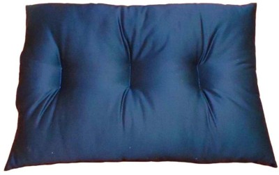 NIVEDHA MATTRESS Cotton Solid Cushion Pack of 1(Navy Blue)