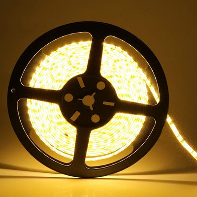 Fybros 600 LEDs 5 m Yellow Color Changing, Steady Strip Rice Lights(Pack of 1)