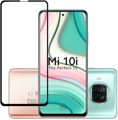 Bodoma Edge To Edge Tempered Glass for Mi 10i, Mi 10T Lite(Pack of 1)