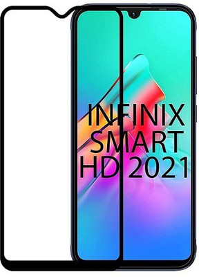 Bodoma Edge To Edge Tempered Glass for Infinix Smart HD 2021(Pack of 1)