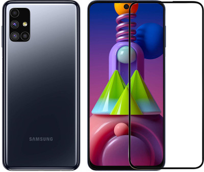 DealClues Edge To Edge Tempered Glass for Samsung Galaxy M51(Pack of 1)