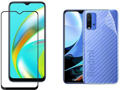 Bodoma Front and Back Screen Guard for Redmi 9T(Pack of 2)