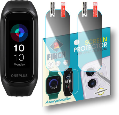 FINCH Impossible Screen Guard for OnePlus Band Screen Film(Pack of 2)