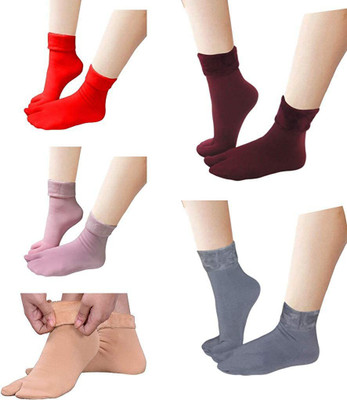 Kolva Women Calf Length(Pack of 5)