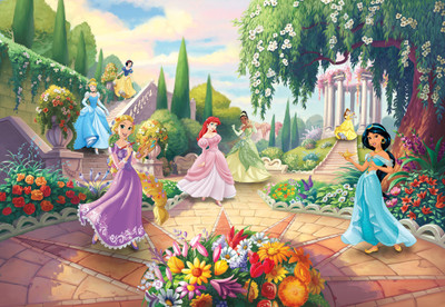 anshul internet point 45.72 cm DISNEY PRINCESS 12 Self Adhesive Sticker(Pack of 1)