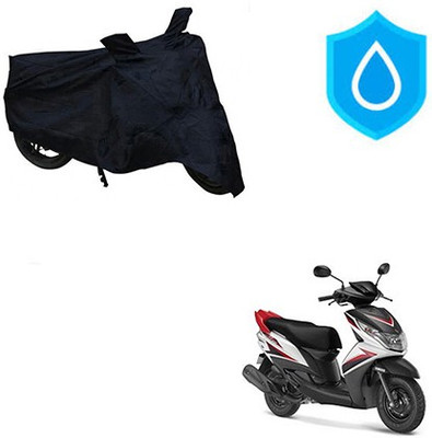 HYBRIDS COLLECTION Waterproof Two Wheeler Cover for Yamaha(Ray Z, Black)