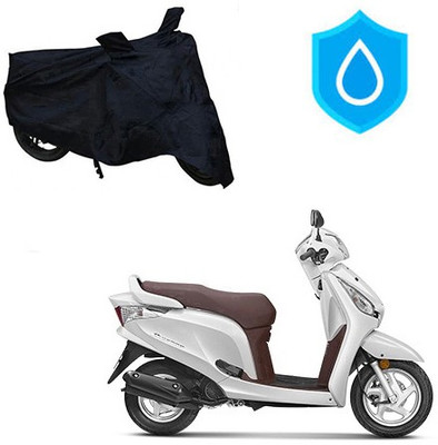 HYBRIDS COLLECTION Waterproof Two Wheeler Cover for Honda(Aviator, Black)