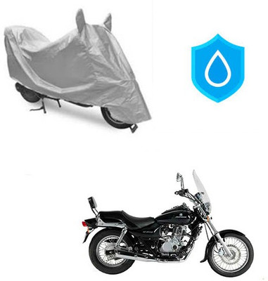 RPSENTTERPR Waterproof Two Wheeler Cover for Bajaj(Avenger 220 DTS-i, Silver)