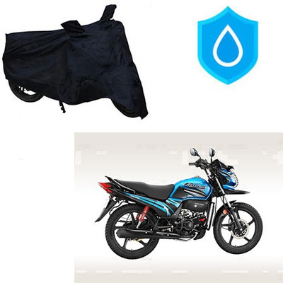 Atulit enterprises Waterproof Two Wheeler Cover for Honda(Passion Pro TR, Black)