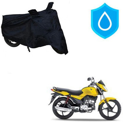 HYBRIDS COLLECTION Waterproof Two Wheeler Cover for Mahindra(Stallio, Black)