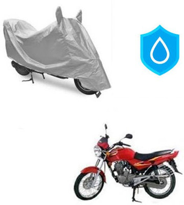 THE REAL ARV Waterproof Two Wheeler Cover for Honda(Ambition, Silver)