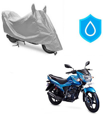 Atulit enterprises Two Wheeler Cover for TVS(Victor New, Silver)