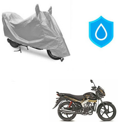 RPSENTTERPR Waterproof Two Wheeler Cover for Mahindra(Centuro, Silver)