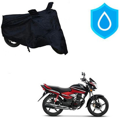 HYBRIDS COLLECTION Waterproof Two Wheeler Cover for Honda(CB Shine, Black)