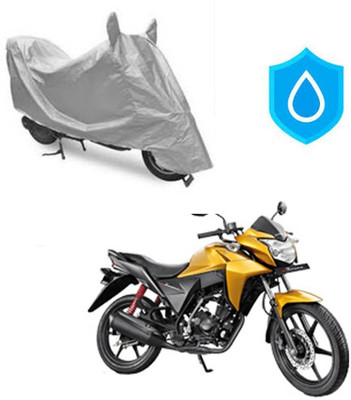 HYBRIDS COLLECTION Waterproof Two Wheeler Cover for Honda(CB Twister, Silver)