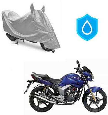 Atulit enterprises Two Wheeler Cover for Honda(CBZ TYPE 1, Silver)