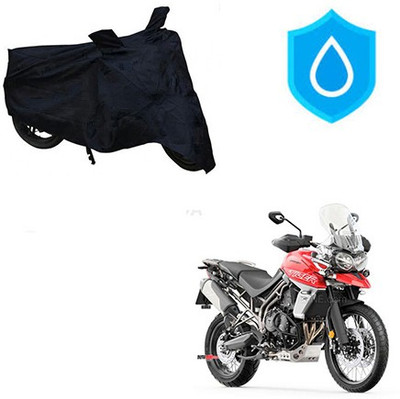 HYBRIDS COLLECTION Waterproof Two Wheeler Cover for Triumph(Tiger 800 XCA, Black)