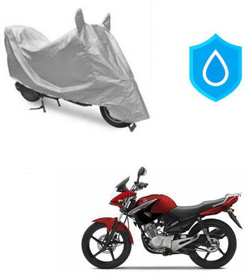 Atulit enterprises Two Wheeler Cover for Yamaha(YBR 125, Silver)