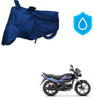 RPSENTTERPR Waterproof Two Wheeler Cover for Honda(Passion Pro, Blue)