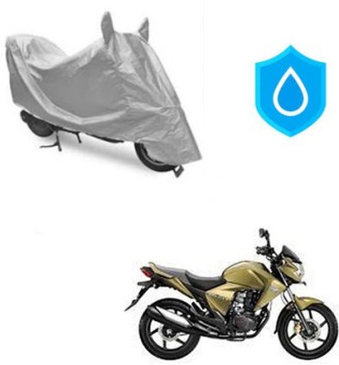 HYBRIDS COLLECTION Waterproof Two Wheeler Cover for Honda(Dazzler, Silver)