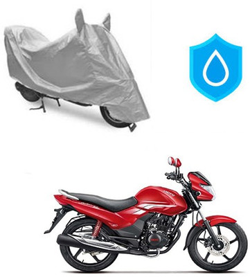 RPSENTTERPR Waterproof Two Wheeler Cover for Hero(Achiever, Silver)