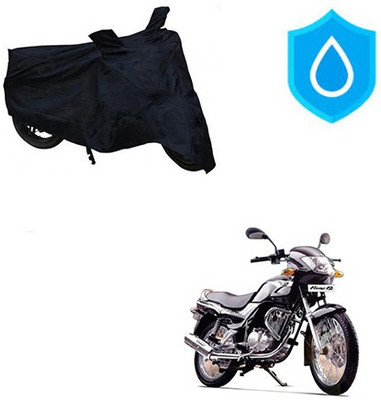 HYBRIDS COLLECTION Waterproof Two Wheeler Cover for TVS(Fiero F2, Black)