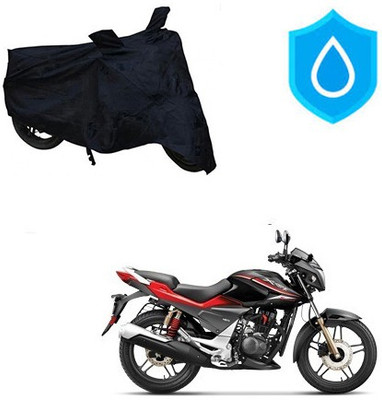 Mdstar Waterproof Two Wheeler Cover for Honda(CBZ Extreme, Black)
