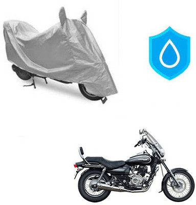 Atulit enterprises Two Wheeler Cover for Bajaj(Avenger 220 Cruise, Silver)