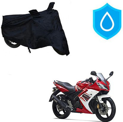 HYBRIDS COLLECTION Waterproof Two Wheeler Cover for Yamaha(R15 s, Black)
