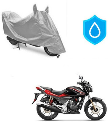 HYBRIDS COLLECTION Waterproof Two Wheeler Cover for Honda(CBZ Extreme, Silver)