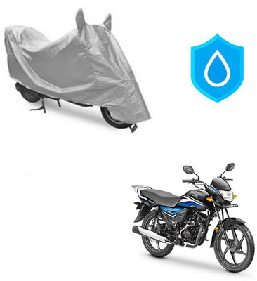 THE REAL ARV Waterproof Two Wheeler Cover for Honda(Dream Neo, Silver)