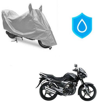 THE REAL ARV Waterproof Two Wheeler Cover for Suzuki(GS 150R, Silver)