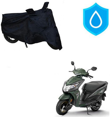 THE REAL ARV Waterproof Two Wheeler Cover for Honda(Deo, Black)