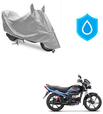 Atulit enterprises Two Wheeler Cover for Honda(Passion Pro, Silver)