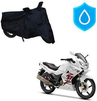 Atulit enterprises Two Wheeler Cover for Hero(Karizma, Black)
