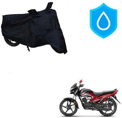 Atulit enterprises Two Wheeler Cover for Honda(Dream Yuga, Black)