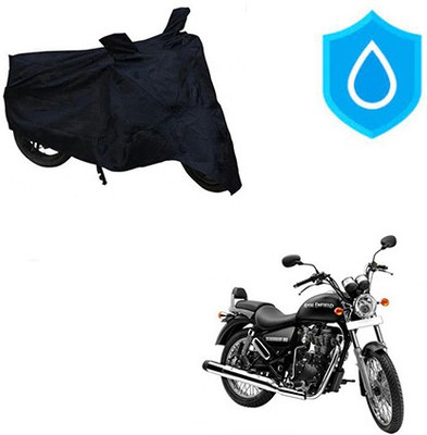 Amozkart Waterproof Two Wheeler Cover for Royal Enfield(Thunderbird 350, Black)