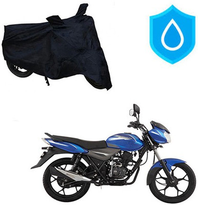 HYBRIDS COLLECTION Waterproof Two Wheeler Cover for Bajaj(Discover, Black)