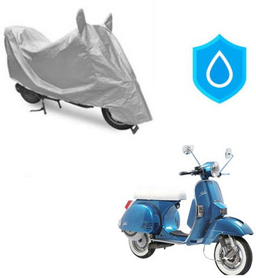 THE REAL ARV Waterproof Two Wheeler Cover for LML(Star Euro, Silver)