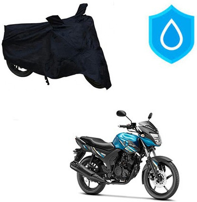 THE REAL ARV Waterproof Two Wheeler Cover for Yamaha(SZ-RR, Black)