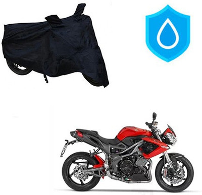 HYBRIDS COLLECTION Two Wheeler Cover for DSK Benelli(TNT R, Black)