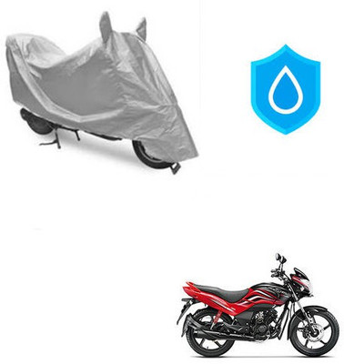 Atulit enterprises Two Wheeler Cover for Honda(Passion Xpro, Silver)