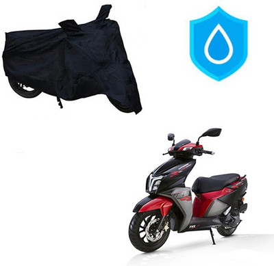HYBRIDS COLLECTION Waterproof Two Wheeler Cover for TVS(NTORQ, Black)